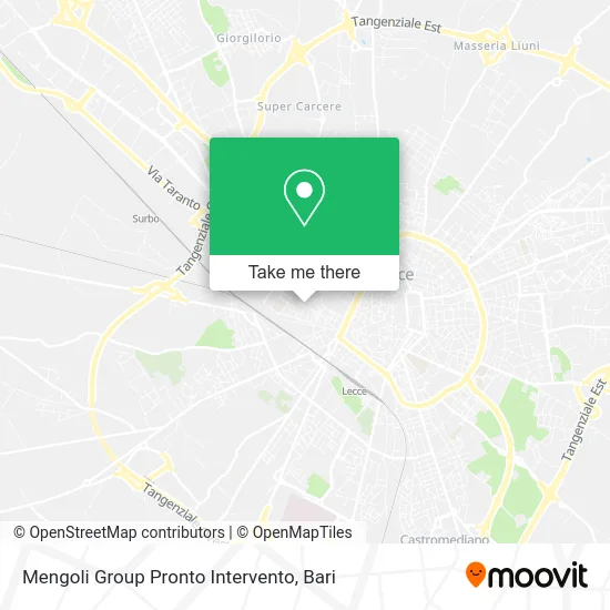 Mengoli Group Emergency Services map