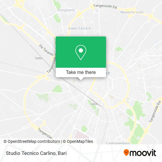 Studio Tecnico Carlino map