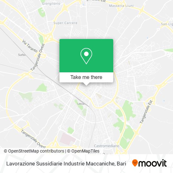 Lavorazione Sussidiarie Industrie Maccaniche map