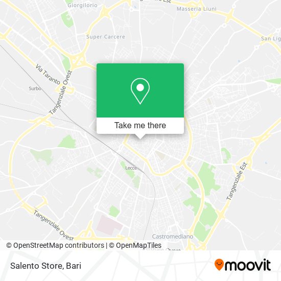 Salento Store map