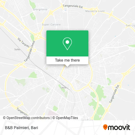 B&B Palmieri map