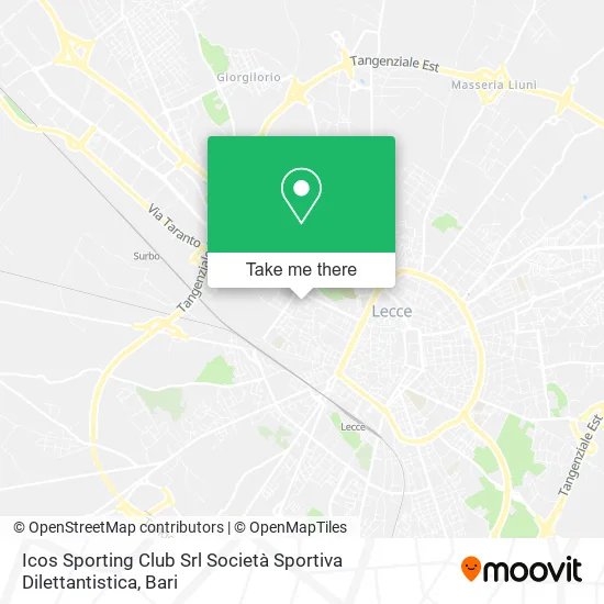 Icos Sporting Club Srl Società Sportiva Dilettantistica map