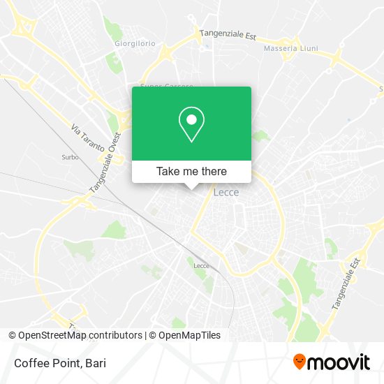 Coffee Point map