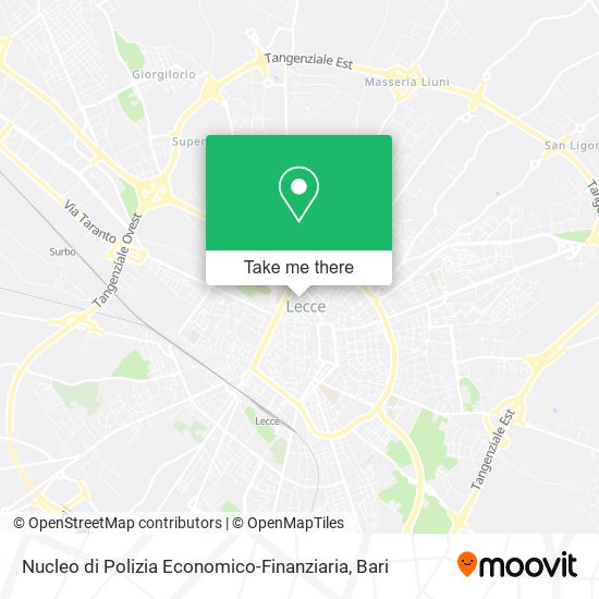 Nucleo di Polizia Economico-Finanziaria map