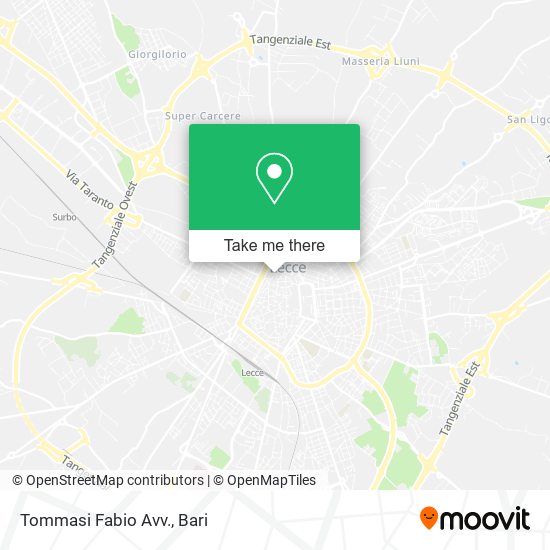 Tommasi Fabio Avv. map