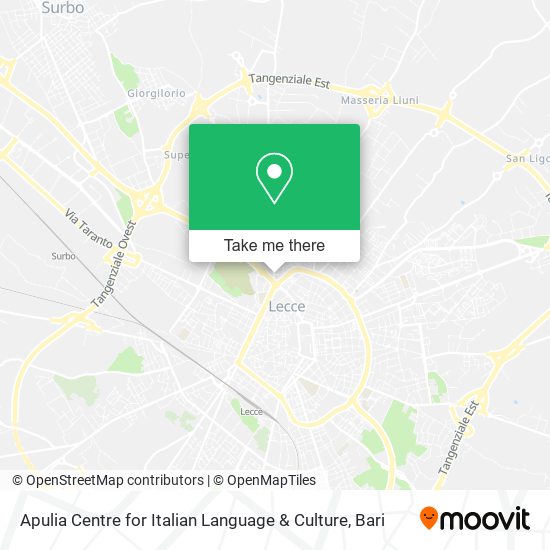 Apulia Centre for Italian Language & Culture map