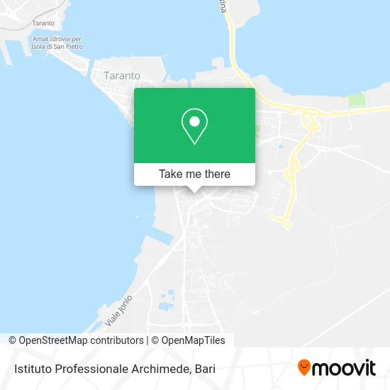 Archimede Professional Institute map