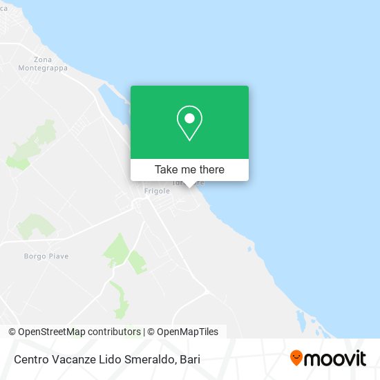 Centro Vacanze Lido Smeraldo map