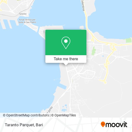 Taranto Parquet map