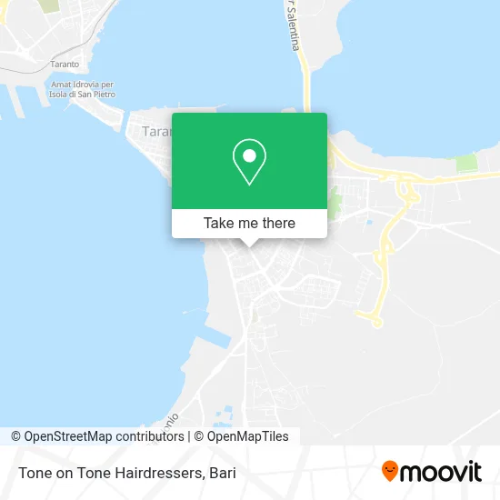 Tone on Tone Hairdressers map