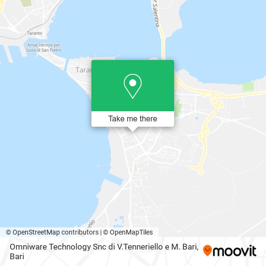 Omniware Technology Snc di V.Tenneriello e M. Bari map