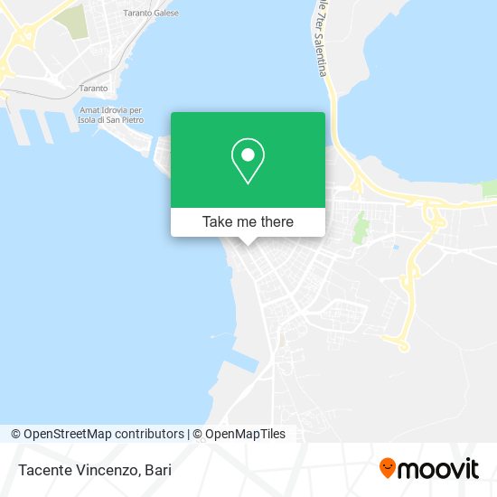 Tacente Vincenzo map