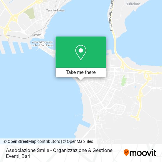 Associazione Smile - Organizzazione & Gestione Eventi map