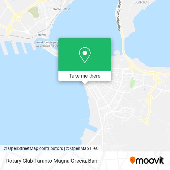 Rotary Club Taranto Magna Grecia map