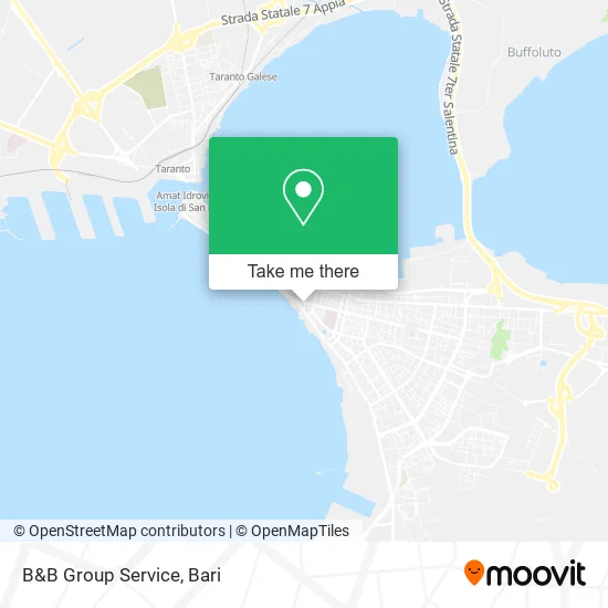 B&B Group Service map