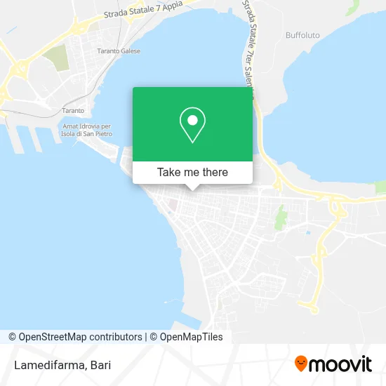 Lamedifarma map