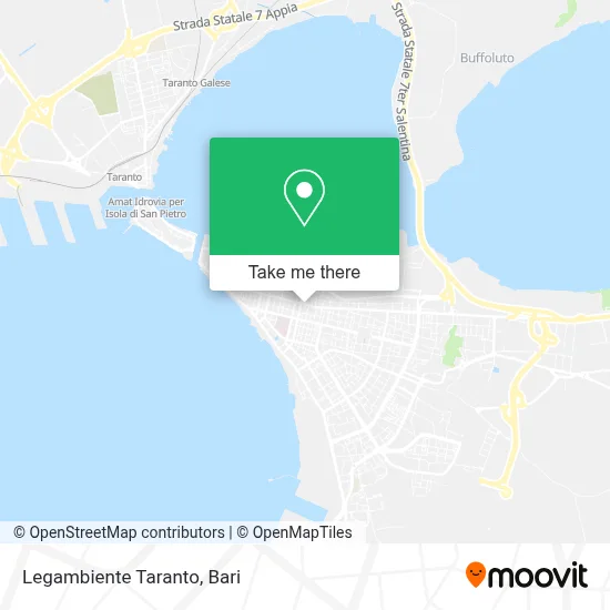 Legambiente Taranto map