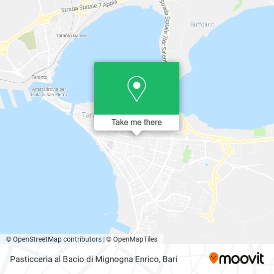 Pasticceria al Bacio di Mignogna Enrico map