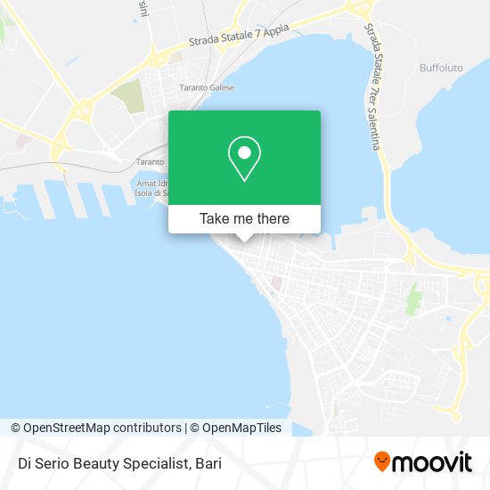 Di Serio Beauty Specialist map