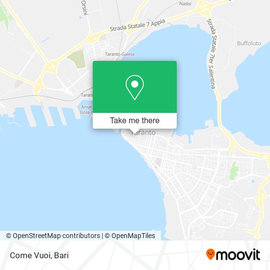 Come Vuoi map