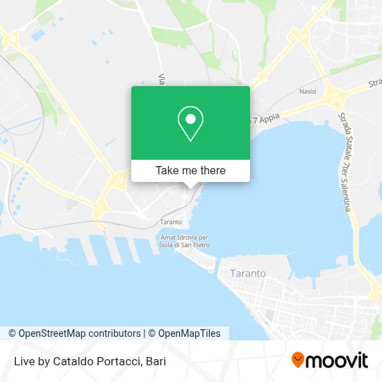 Live by Cataldo Portacci map