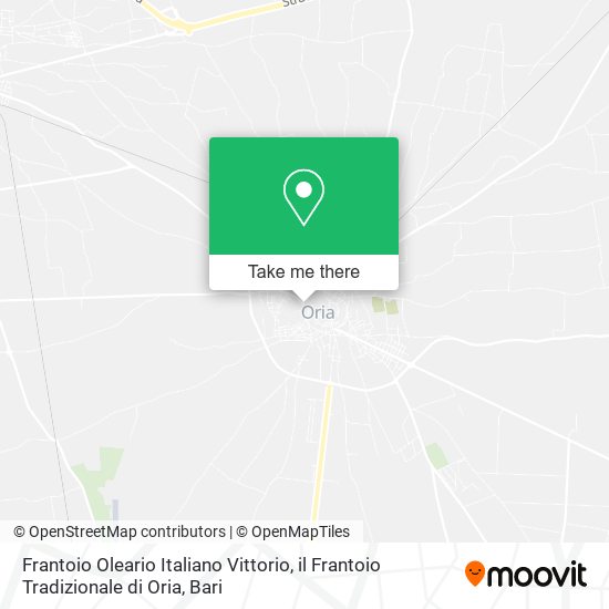 Frantoio Oleario Italiano Vittorio, il Frantoio Tradizionale di Oria map