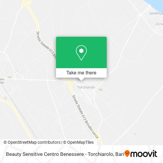 Beauty Sensitive Centro Benessere - Torchiarolo map