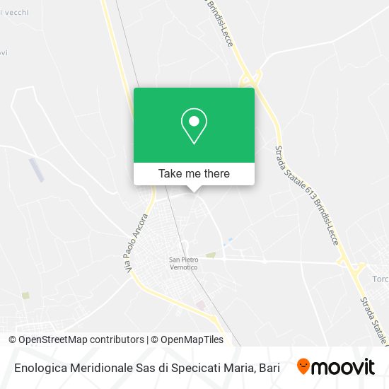 Enologica Meridionale Sas di Specicati Maria map