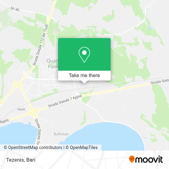 Tezenis map