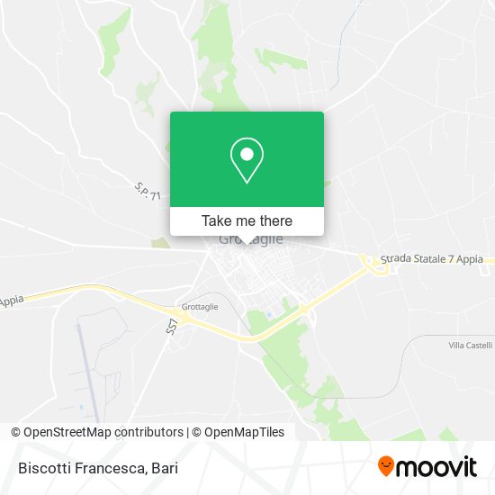 Biscotti Francesca map