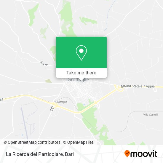 La Ricerca del Particolare map