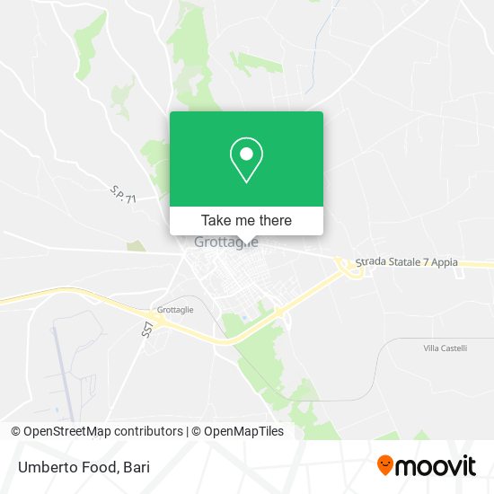 Umberto Food map