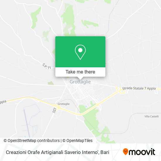 Creazioni Orafe Artigianali Saverio Interno' map