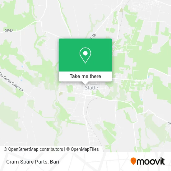 Cram Spare Parts map