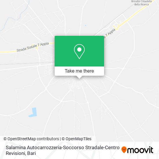 Salamina Autocarrozzeria-Soccorso Stradale-Centro Revisioni map