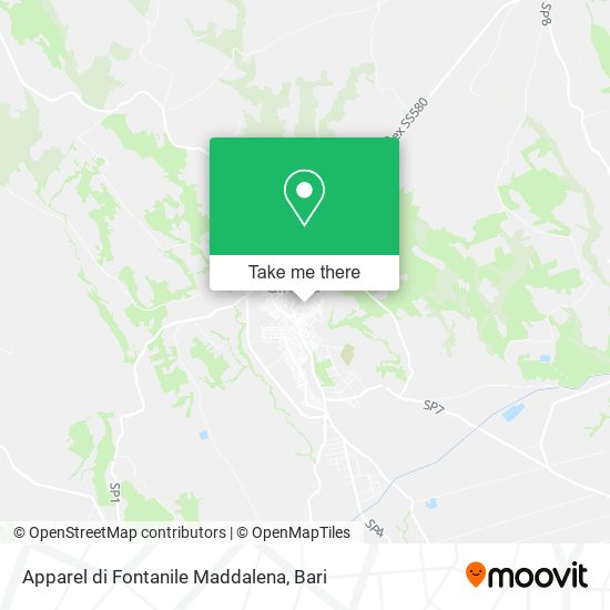 Apparel di Fontanile Maddalena map