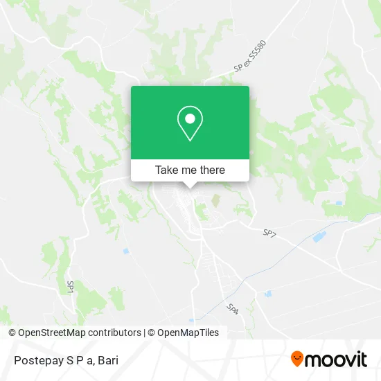 Postepay S.P.A. map