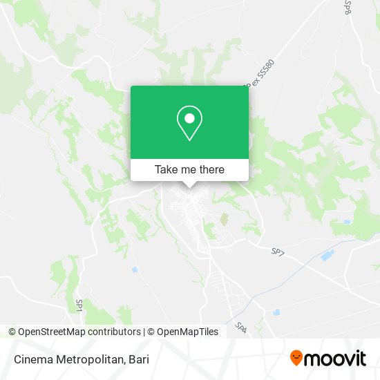 Cinema Metropolitan map