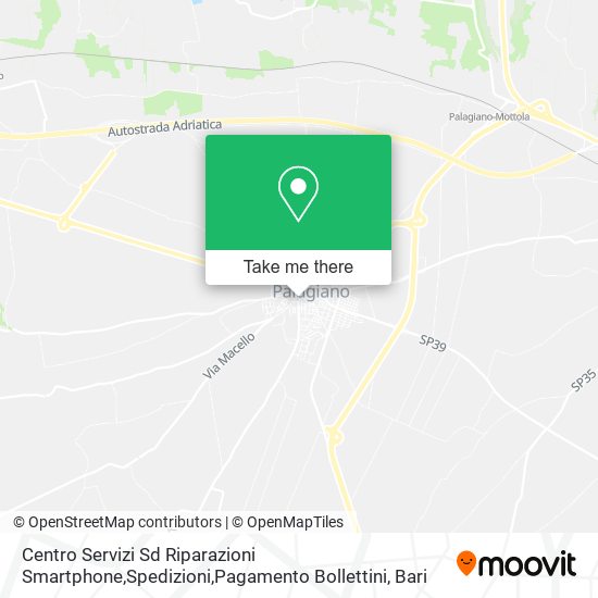 Centro Servizi Sd Riparazioni Smartphone,Spedizioni,Pagamento Bollettini map