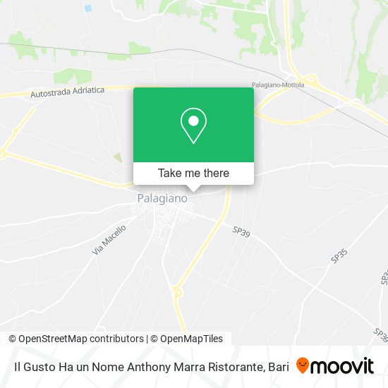 Il Gusto Ha un Nome Anthony Marra Ristorante map