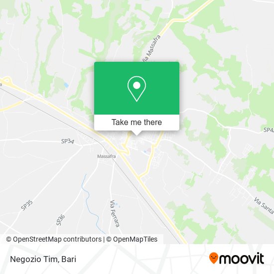 Negozio Tim map