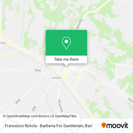 Francesco Rotola - Barberia For Gentlemen map