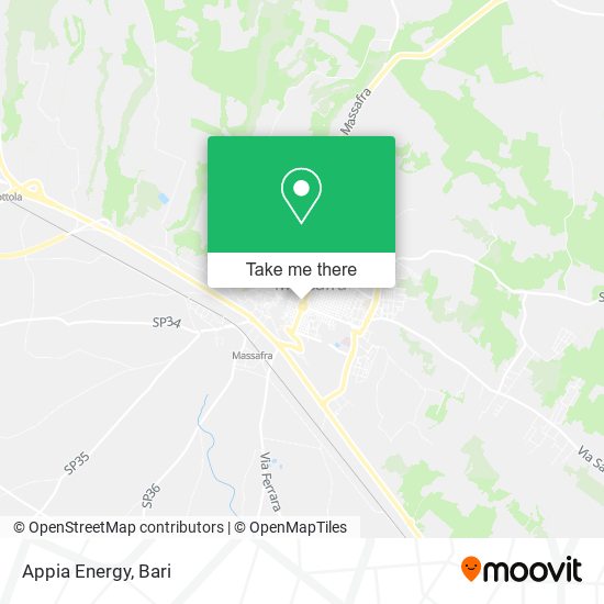 Appia Energy map