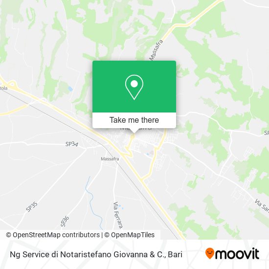 Ng Service di Notaristefano Giovanna & C. map