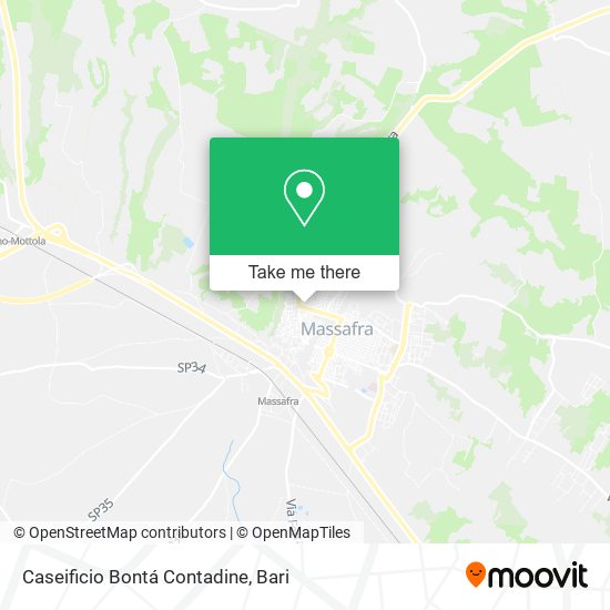 Caseificio Bontá Contadine map