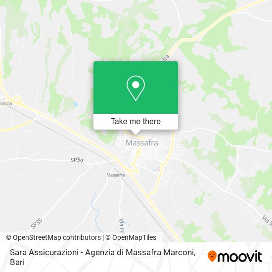 Sara Assicurazioni - Agenzia di Massafra Marconi map