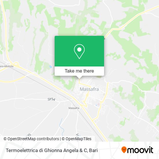 Termoelettrica di Ghionna Angela & C map
