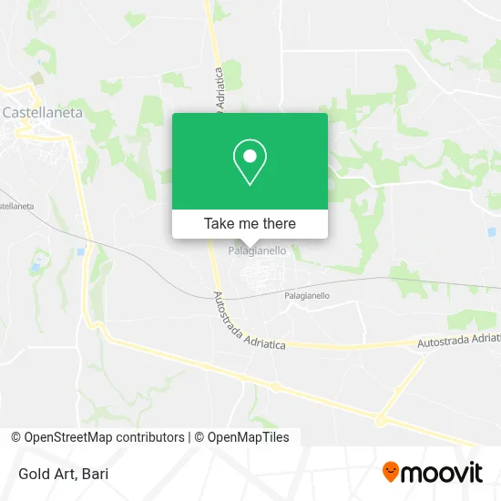 Gold Art map