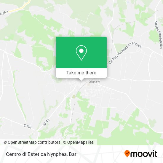 Centro di Estetica Nynphea map