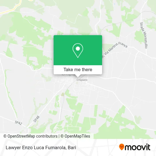 Lawyer Enzo Luca Fumarola map